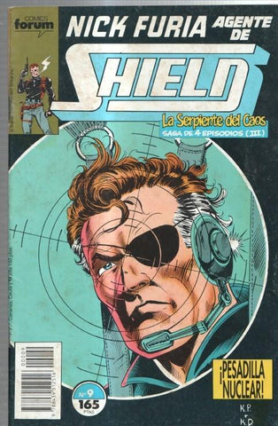 Planeta: Nick Furia Agente de SHIELD volumen 1 numero 09  (numerado 2 en trasera)