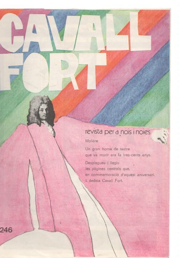 Cavall Fort numero 246: Molier- L edad dels poetes- El teatre de cavall fort fa