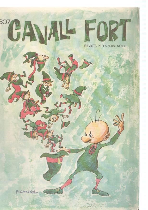 Cavall Fort numero 307 : El Gallimarsot ( els barrufets )