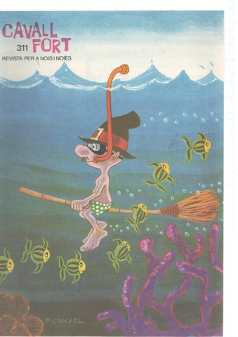 Cavall Fort numero 311 : El Gallimarsot ( els barrufets )-El cavaller Crispi