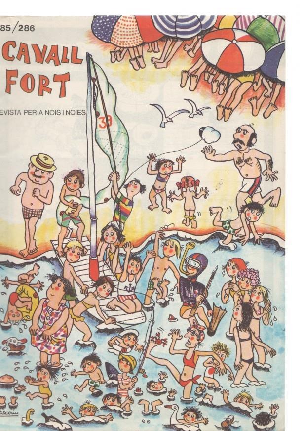 Cavall Fort numero 285-286: Les aventures de Lucky Luke, El Passerell