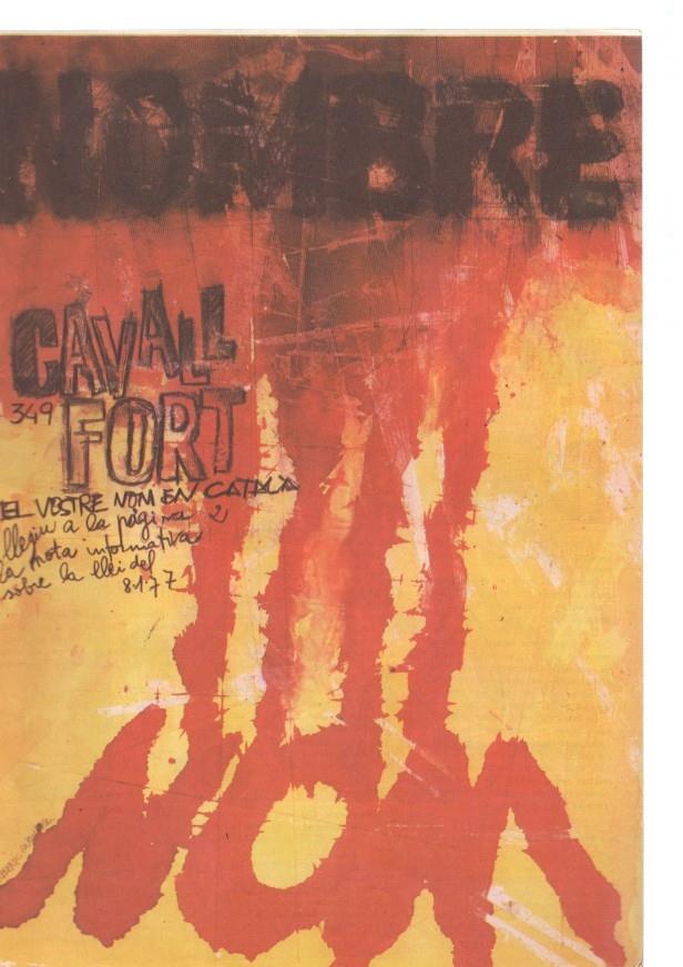 Cavall Fort numero 349:  Una aventura dels estornells