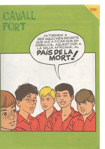Cavall Fort numero 389 : La patrulla dels castors: El pais de la mort