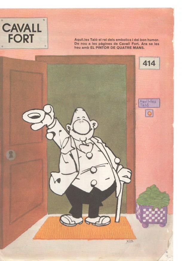 Cavall Fort numero 414: L Herencia-El pintor de quatre mans