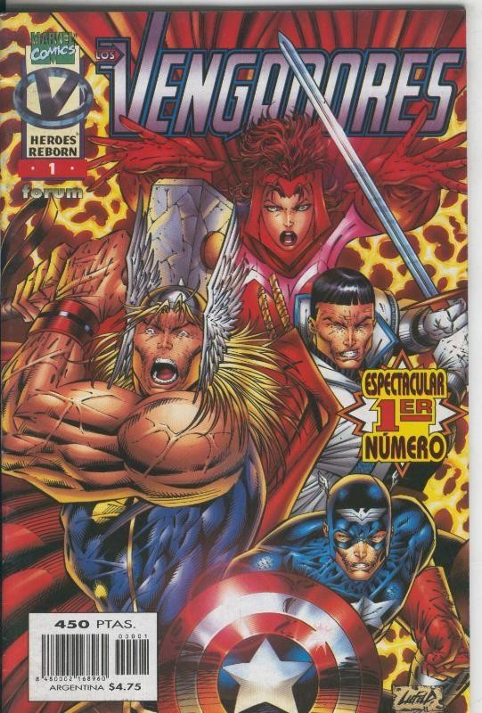 Planeta: Los Vengadores Heroes Reborn numero 01: Despertando al trueno