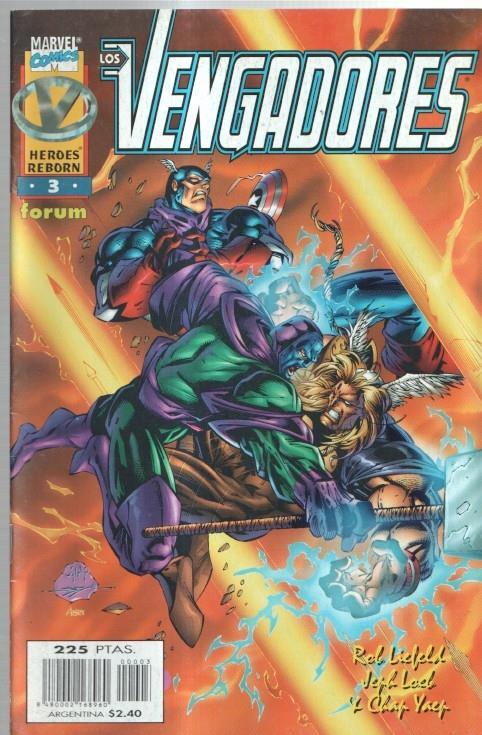 Planeta: Los Vengadores Heroes Reborn numero 03: En el amor y en la guerra