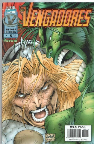 Planeta: Los Vengadores Heroes Reborn numero 05: Que ningun hombre