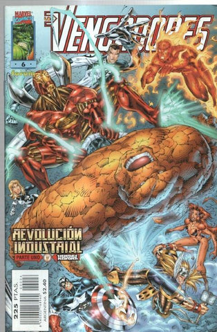 Los Vengadores Heroes Reborn numero 06: Revolucion industrial