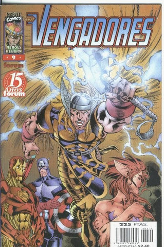 Planeta: Los Vengadores Heroes Reborn numero 09: Caja de sombras