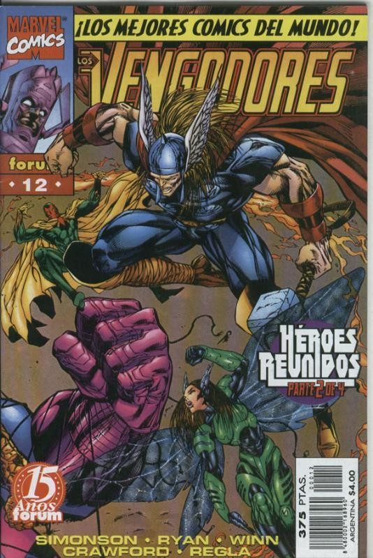 Planeta: Los Vengadores Heroes Reborn numero 12: El fin de la sombra