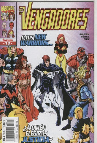 Planeta: Los Vengadores volumen 3 numero 13: Los New Warriors