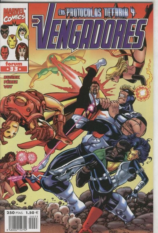 Los Vengadores volumen 3 numero 33: Los protocolos nefaria