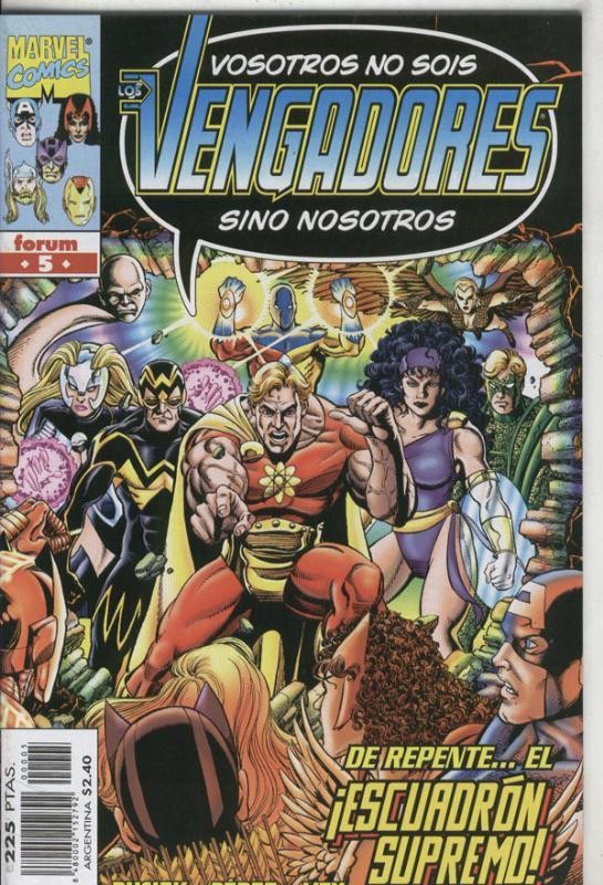 Planeta: Los Vengadores volumen 3 numero 05: Acusacion descabellada