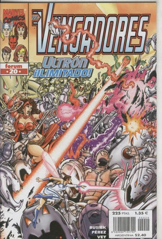 Planeta: Los Vengadores volumen 3 numero 20: Ultron limitado, segunda parte
