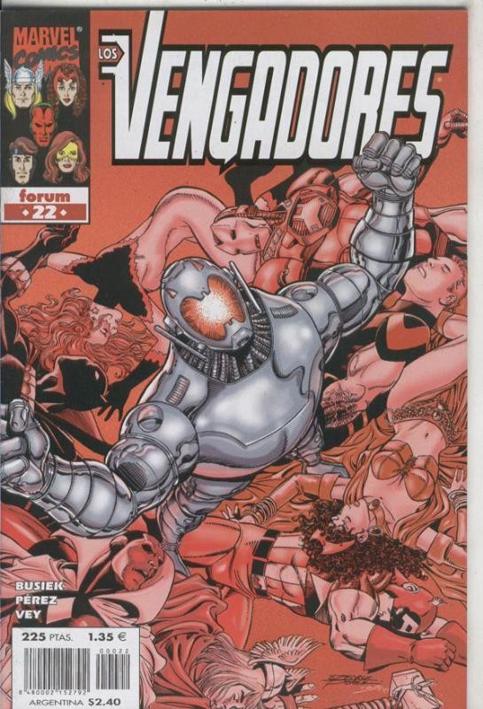 Planeta: Los Vengadores volumen 3 numero 22: Ultron limitado, cuarta parte