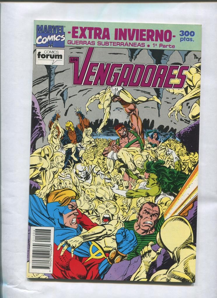 Planeta: Los Vengadores especial invierno 1992: Guerras subterraneas, primera parte