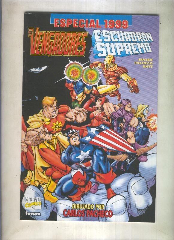 Planeta: Los Vengadores especial 1999: Escuadron Supremo (dibujado por Carlos Pacheco)