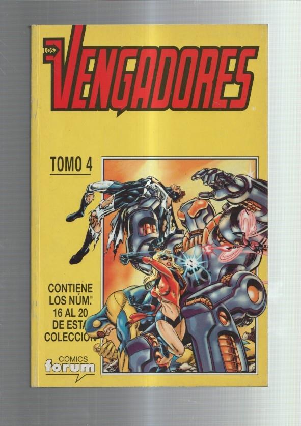 Los Vengadores volumen 3 Heroes Return retapado numero 16 al 20