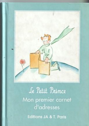Le petit prince-Mon premier carnet d'adresses