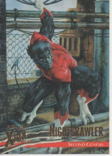 Cromo E001477: Trading Cards. Fleer Ultra X-Men. Nightcrawler, Second Genesis