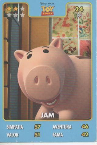 Cromo E001408: Trading Cards. Disney. Pixar. Toy Story nº 24, Jam