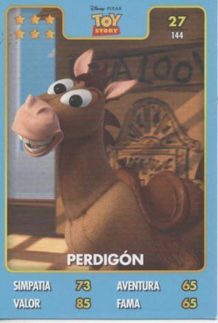 Cromo E001404: Trading Cards. Disney. Pixar. Toy Story nº 27, Perdigón