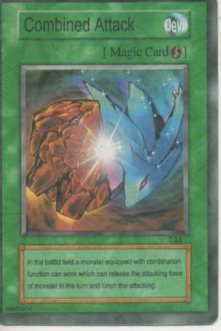 Cromo E001427: Trading Cards. Yu Gi Oh! Trading Card Game, Combined Attack