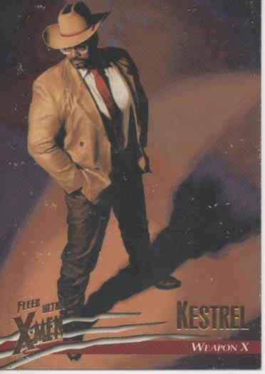 Cromo E001456: Trading Cards. Fleer Ultra X-Men. Kestrel Weapon X