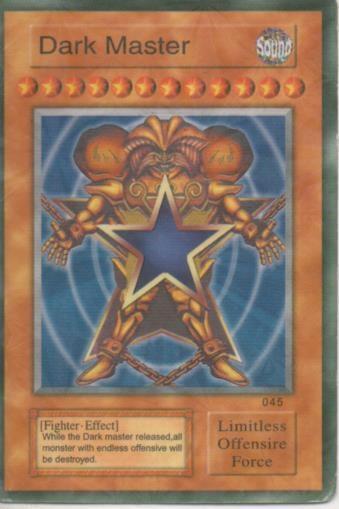 Cromo E001453: Trading Cards. Yu Gi Oh! Trading Card Game, Dark Master