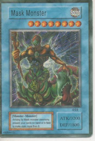 Cromo E001447: Trading Cards. Yu Gi Oh! Trading Card Game, Mask Monster