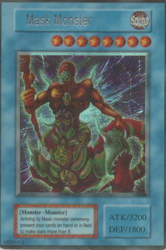 Cromo E001446: Trading Cards. Yu Gi Oh! Trading Card Game, Mask Monster