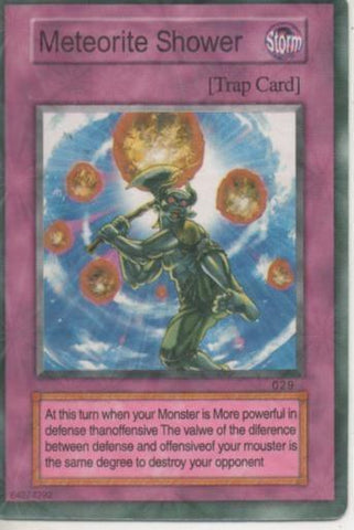 Cromo E001438: Trading Cards. Yu Gi Oh! Trading Card Game, Meteorite Shower