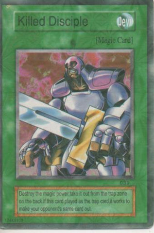 Cromo E001429: Trading Cards. Yu Gi Oh! Trading Card Game, Killed Disciple