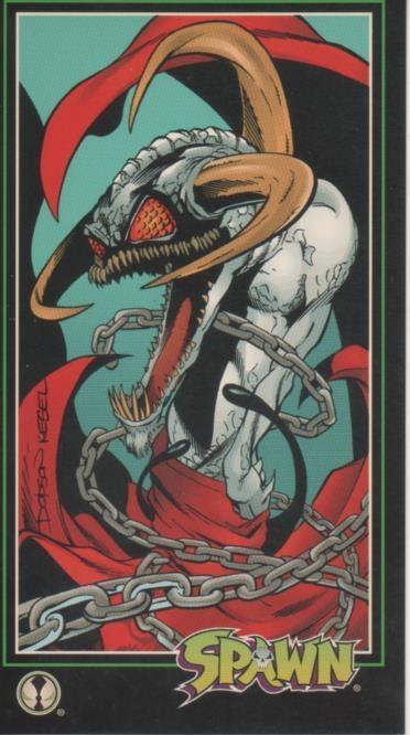 Cromo E001613: Trading Cards. Spawn nº 87. Snared!