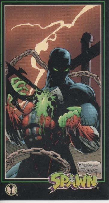 Cromo E001606: Trading Cards. Spawn nº 76. One Fron the Heart