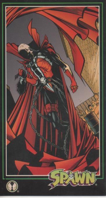 Cromo E001603: Trading Cards. Spawn nº 72. Not a Laughing Matter