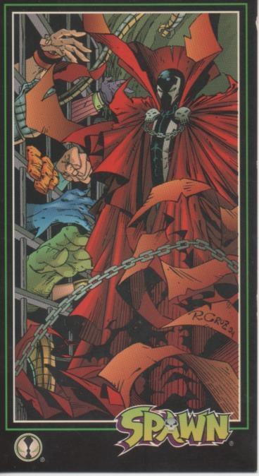 Cromo E001591: Trading Cards. Spawn nº 56. The Prisoner