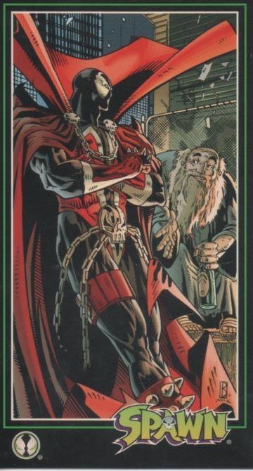 Cromo E001589: Trading Cards. Spawn nº 53. Cagliostro