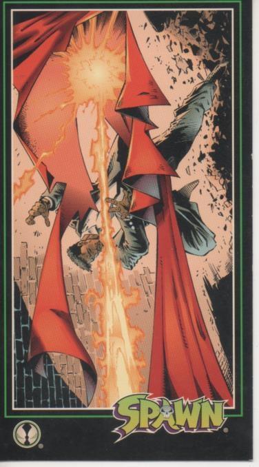 Cromo E001637: Trading Cards. Spawn nº 135, ZAT!