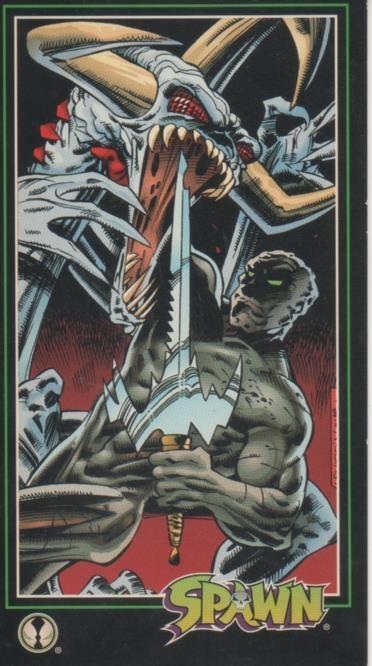 Cromo E001635: Trading Cards. Spawn nº 86. Back on the Attack