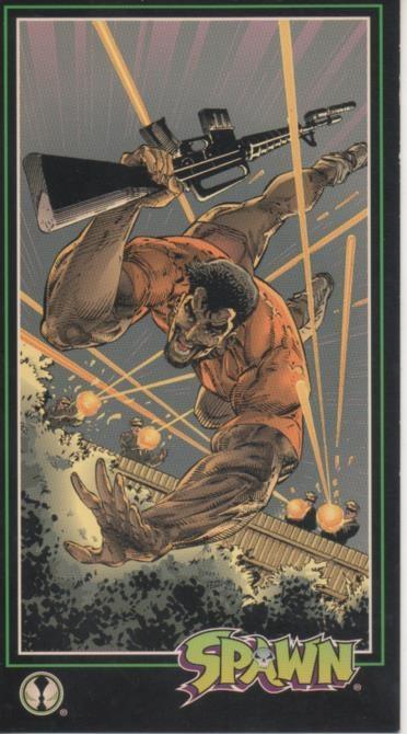 Cromo E001633: Trading Cards. Spawn nº 130. Terry Fitzgerald, Traitor?