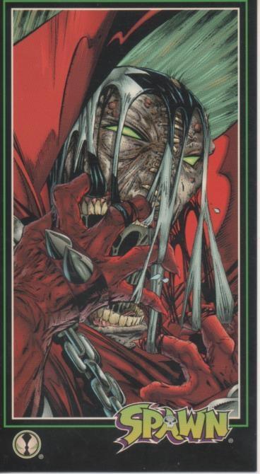 Cromo E001631: Trading Cards. Spawn nº 124. Look At Me!