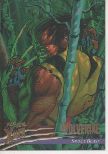 Cromo E001550: Trading Cards. Fleer Ultra X-Men nº 90. Weapon X & Jean Grey, Age of Apocalypse