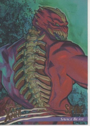 Cromo E001543: Trading Cards. Fleer Ultra X-Men nº 97. Expediter, Savage Beast