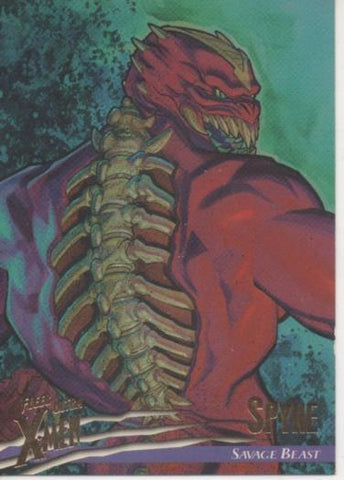 Cromo E001543: Trading Cards. Fleer Ultra X-Men nº 97. Expediter, Savage Beast