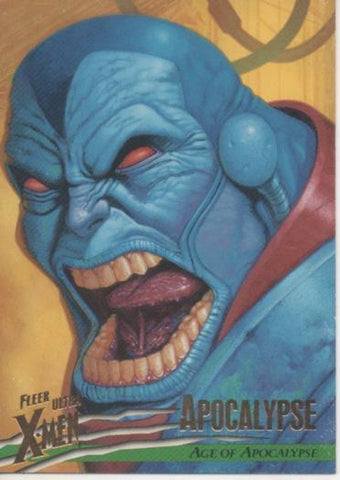 Cromo E001531: Trading Cards. Fleer Ultra X-Men nº 89. Apocalypse, Age of Apocalypse