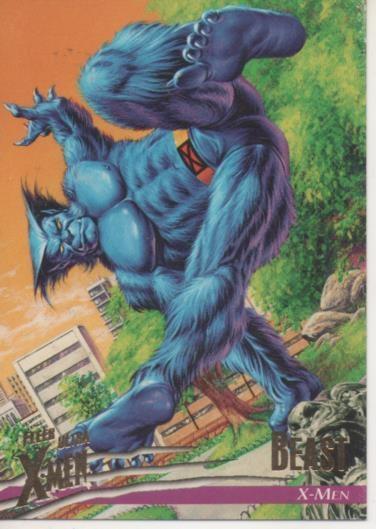 Cromo E001530: Trading Cards. Fleer Ultra X-Men nº 79. Beast, X-Men