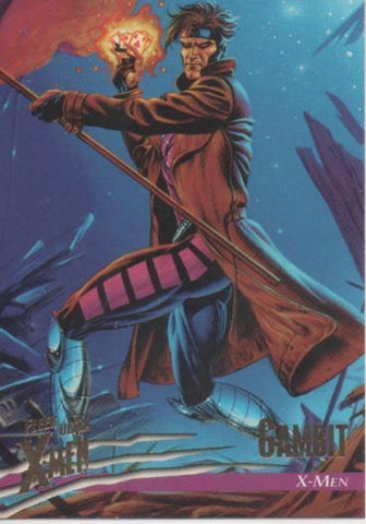 Cromo E001526: Trading Cards. Fleer Ultra X-Men nº 75. Gambit, X-Men 