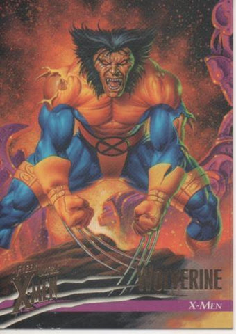 Cromo E001524: Trading Cards. Fleer Ultra X-Men nº 73. Wolverine, X-Men