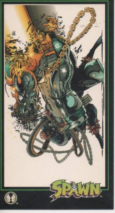 Cromo E001582: Trading Cards. Spawn nº 42. Shot to Pieces